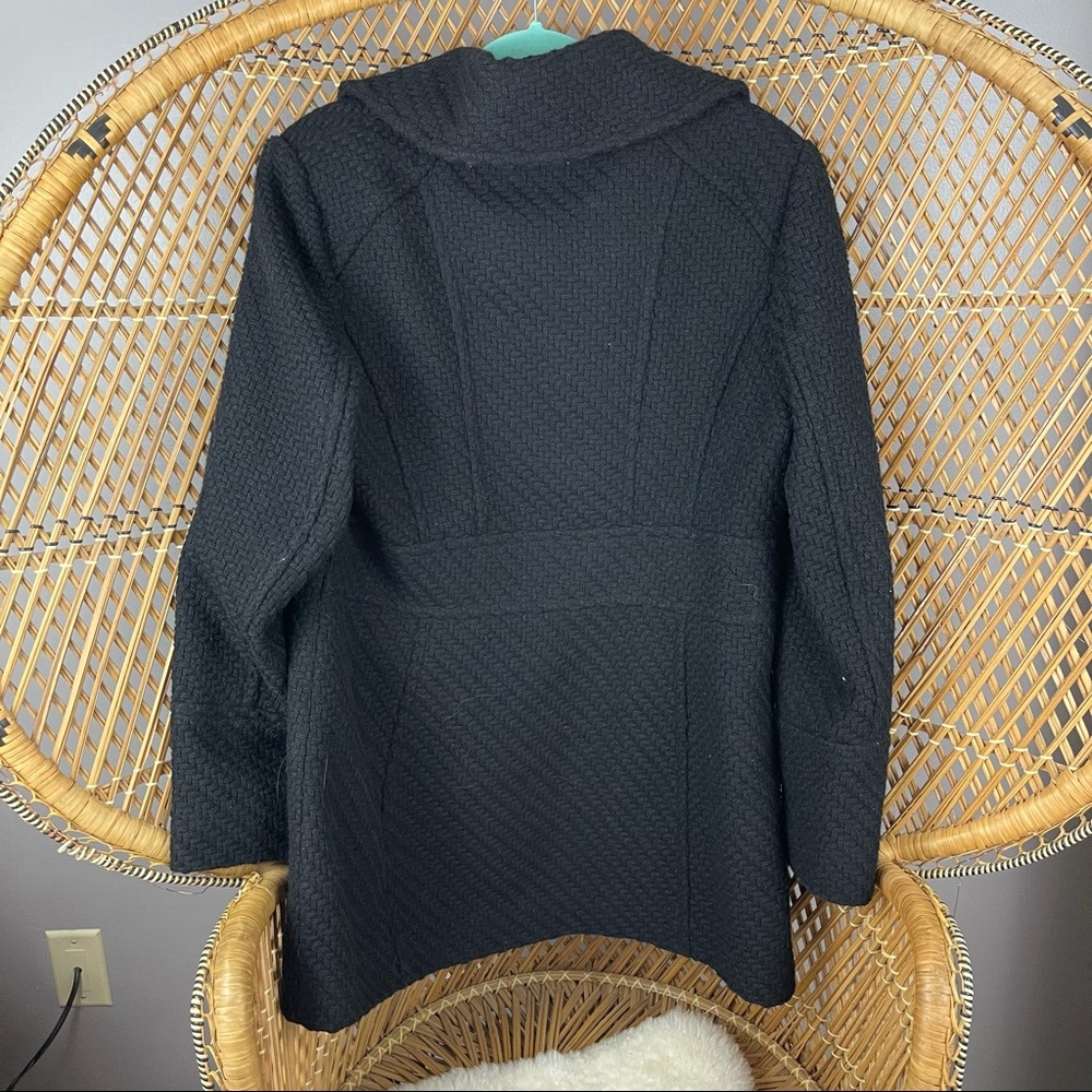 Jessica Simpson Patterned Structured Black Winter… - image 4